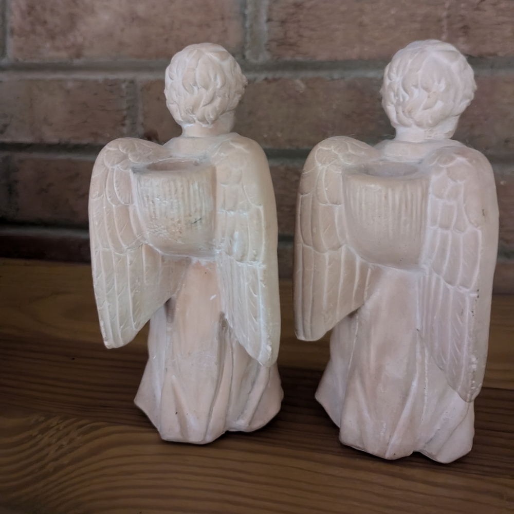 Angel Candle Holders - Picture 2 of 2